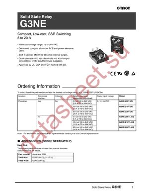 G3NE-205T-US DC24 datasheet  